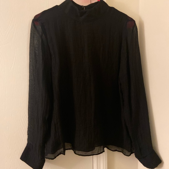 NWT ZARA turtleneck blouse - Picture 3 of 6
